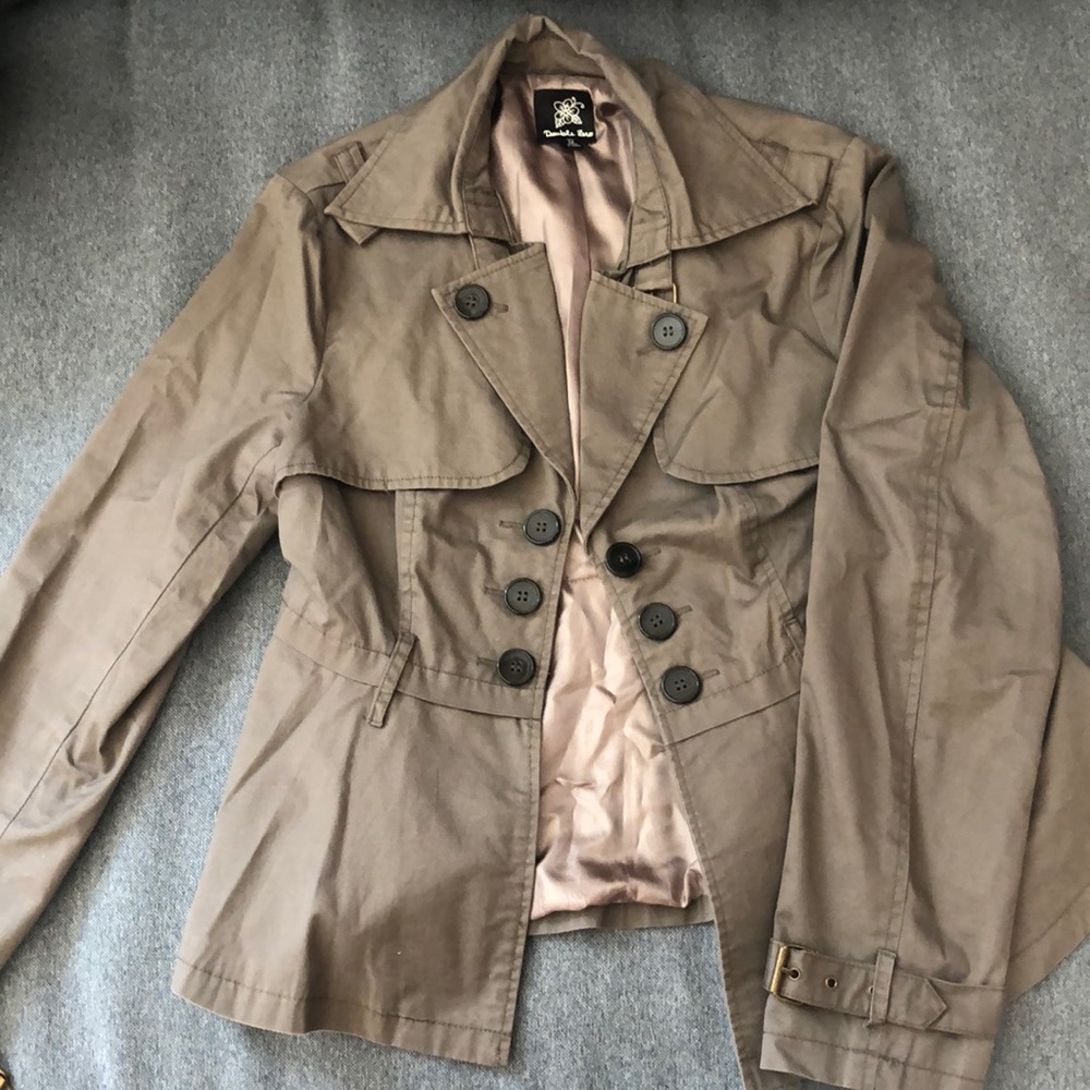 Brown cotton jacket lightly used